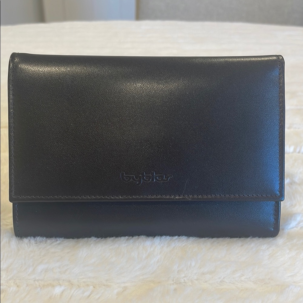 Byblos Brown Leather Bifold Wallet